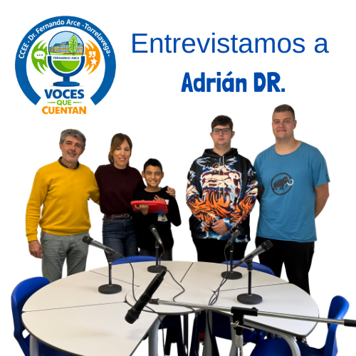 4. Voces que cuentan “Entrevistamos al Dj Adrián DR” episode artwork